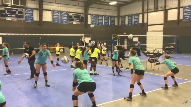 Volleyball Tip of the Week: Player Run Ball Control Drills